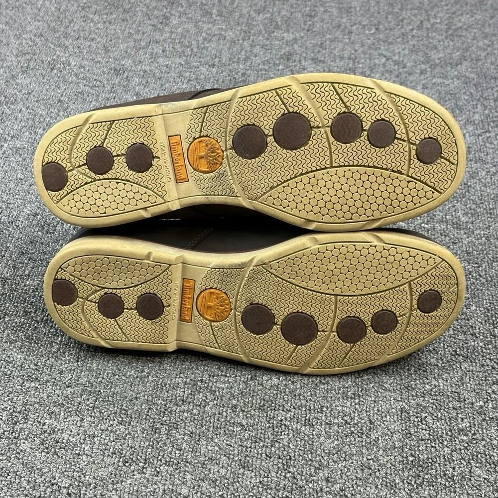 Timberland Classic 2-Eye Mens Size 10.5 M Boat Shoes Brown Leather 56575